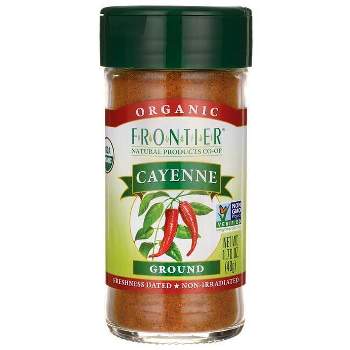 Frontier Co-Op Organic Cayenne Ground 1.7 oz Jar