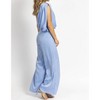 Women's ONE SHOULDER DRAPE JUMPSUIT - DO+BE - 4 of 4