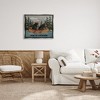 Stupell Industries Up A Creek Woodland Cabin Canoe Framed Floater Canvas Wall Art - 2 of 4
