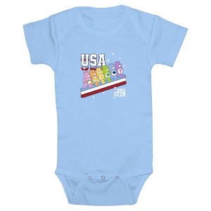 Infant's Care Bears USA Since 1776 Bodysuit - 1 of 3