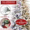 Casafield Pre-Lit Aspen Fir Artificial Christmas Tree with White & Multicolored LED Lights, Sturdy Stand - 2 of 4