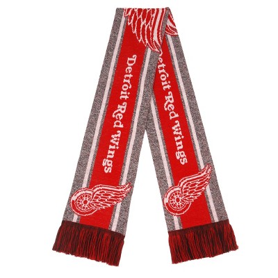 NHL Detroit Red Wings Gray Big Logo Scarf