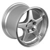OE Wheels LLC CV01-17110-5475-50SM Silver Wheel with Machined Lip Painted (17 x 11. inches /5 x 120 mm, 50 mm Offset) - 3 of 3