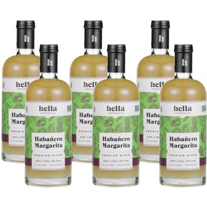 Hella Cocktail Co. Habanero Margarita Premium Mixer Non-Alcoholic - Case of 6/25.4 oz - 1 of 4