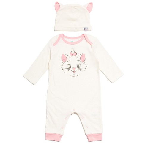 Disney Classics Aristocats Marie Newborn Baby Girls Snap Cosplay