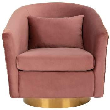 Clara Quilted Swivel Tub Chair  - Safavieh