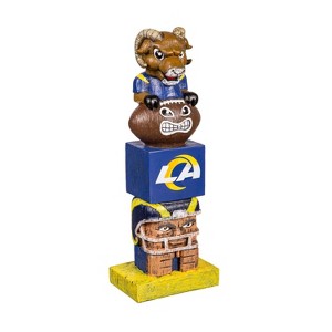 Team Garden Statue, LA Rams, Blue & Gold - 1 of 2