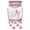 Rudolph the Red-Nosed Reindeer 3 Piece Bib, Spoon and Socks Set - 2 of 2