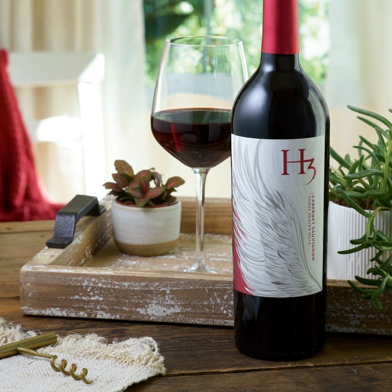 H3 Cabernet Sauvignon Red Wine - 750ml Bottle, 3 of 10