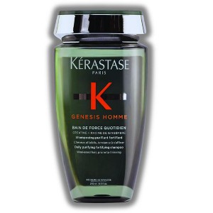 Kerastase Genesis Homme Daily Purifying Fortifying Shampoo | For Weakened Hair and Against Hair Loss (8.5oz) . - 1 of 2