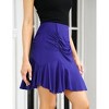 Women's Summer Skirt With Pleated Ruffle Hem Cute Skirts for Women - 2 of 4