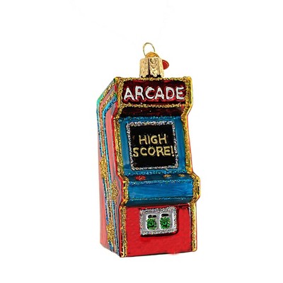 Old World Christmas 3.75 In Arcade Game High Score Electronic Tree Ornaments