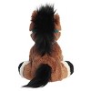 Aurora Medium Bridle Buddies Bay Horse Breyer Exquisite Stuffed Animal Brown 11" - 4 of 4