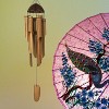 Woodstock Windchimes Half Coconut Bamboo Chime  Wind Chimes For Outside  Wind Chimes For Garden  Patio  and Outdoor DÃƒÂ©cor  25"L - 2 of 4