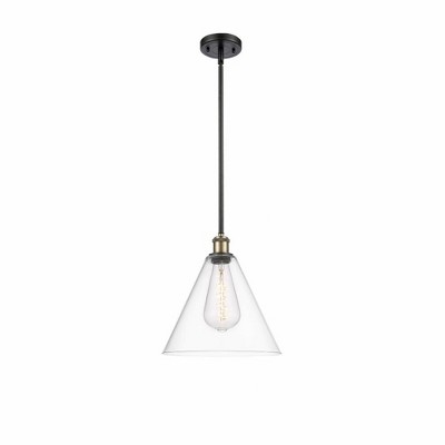 Berkshire - 1 Light Mini Pendant In Industrial Style-12.75 Inches Tall and 12 Inches Wide