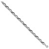 Black Bow Jewelry Black & White Diamond Infinity Bracelet in Sterling Silver, 7.5 Inch - 2 of 4