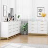 Whizmax Dresser for Bedroom with 8 Drawer, TV Stand Dressers Chest of Drawers for Living Room Hallway Entryway - 3 of 4