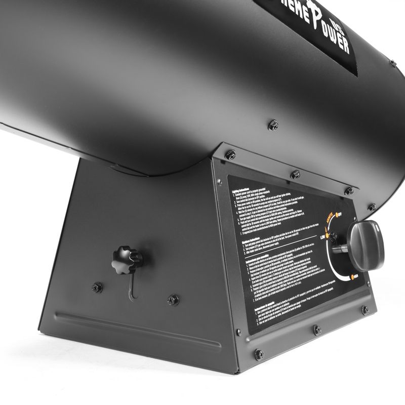 XtremepowerUS 100,000 BTU Propane Heater Forced Air Heater Adjustable Heat Output, Black, 3 of 6
