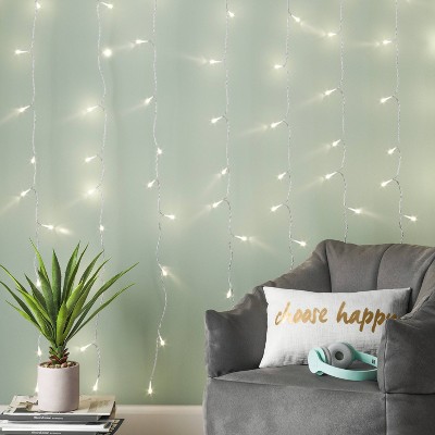 100ltr LED Plug-in Curtain String Lights with Clips - Room Essentials&#8482;_3