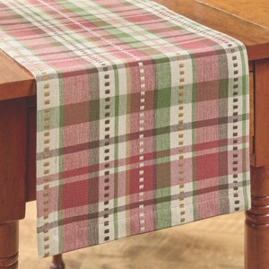 Park Designs Winfield Plaid Table Runner 13" X 36" - 1 of 4