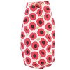 Touched by Nature Baby Girl Organic Cotton Swaddle Blanket and Headband or Cap, Poppy, One Size - 3 of 4