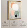 Art Remedy Dimensional Gold Thread Contemporary Shapes Abstract Wall Art Framed - 3 of 4