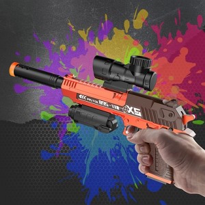 Automatic Toy Gun with Realistic Design - Eco-Friendly ABS Plastic - Safe for Kids & Adults - Perfect for Nerf Battles, Outdoor Games & Party Favors - 1 of 4