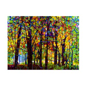 Trademark Fine Art - Mandy Budan Standing Room Only Matted Framed Art - 1 of 4