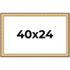 PosterPalooza | Traditional Gold Picture Frame - UV Acrylic, Backing Board, Hanging Hardware Included - 2 of 4