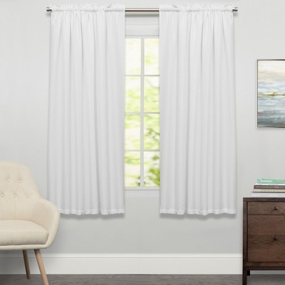 Ripcord Tailored Window Curtain Treatment Single Panel by Sweet Home Collection®