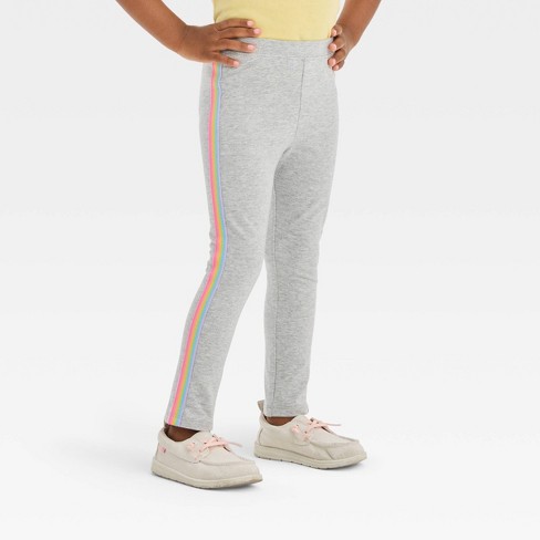 Varsity Striped Hot Stamping Sports Leggings – InsStreet