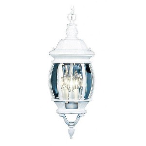 Livex Lighting Frontenac 3 - Light Post Light in  Black - 1 of 4