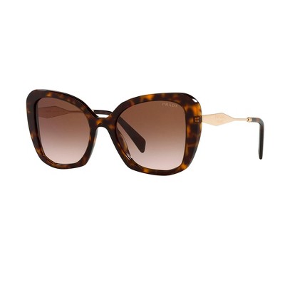 Prada Women Butterfly Sunglasses Tortoise 54mm : Target