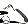 Amber Fight Gear Stainless Steel Fishing Pliers Set with Hook Remover, Braid Cutters, and Split Ring Tip - Saltwater Resistant Tools for Anglers,Black - 4 of 4