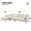 NicBex L Shape Sectional Sofa Chenille Fabric Modular Couch with 5 Pillows for Living Room and Apartment - 2 of 4