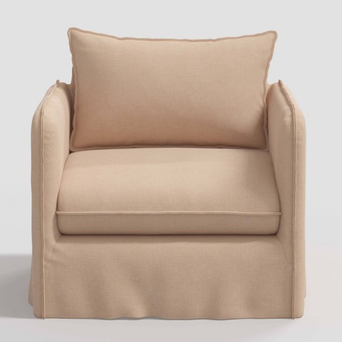 Berea Slouchy Lounge Chair with French Seams - Threshold™ - image 1 of 4