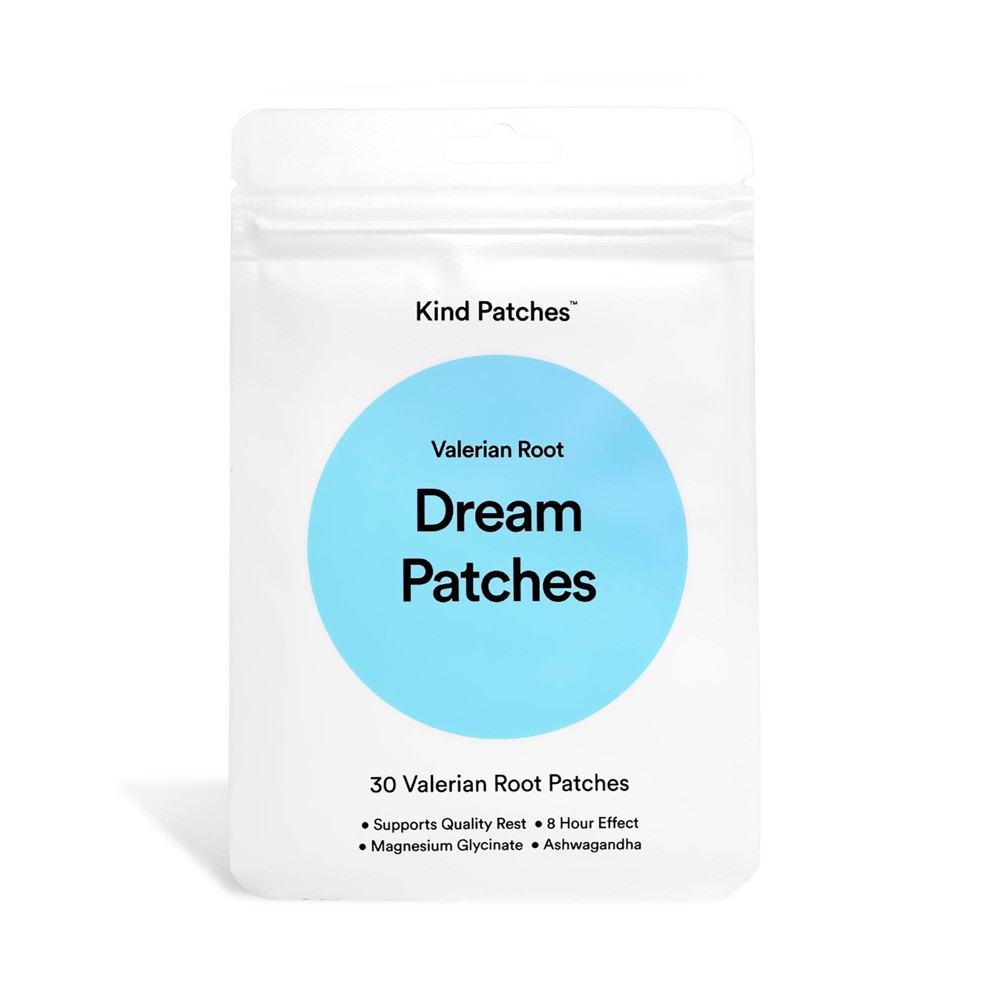 Kind Patches Dream Valerian Root Dietary Supplement Patches - 30ct