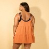 Women's Braided Strap Tiered Swim Cover Up Dress - Shade & Shore™ - 2 of 3