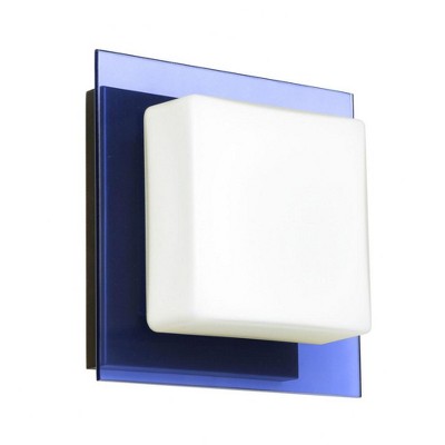 Besa Lighting Alex 1 - Light Vanity in  Bronze