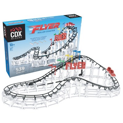 CDX Blocks Roller Coaster Building Block Sets Toy hotsell Rollercoaster Model Kit