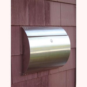 Spira Mailbox Wall Box SS - 1 of 4