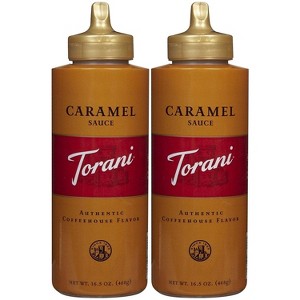 Torani Original Caramel Sauce, 16.5 Oz, (Pack OF 2) - 1 of 1
