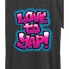 Women's - Instant Message - Love To Yap Short Sleeve Graphic T-Shirt - 2 of 4