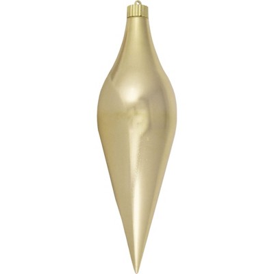 Christmas by Krebs Gold Shatterproof Christmas Long Drop Ornament 12.5" (320mm)