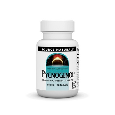 Pycnogenol 50mg by Source Naturals, Inc.  -  30 Tablet