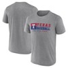 MLB Texas Rangers Men's Gray Short Sleeve T-Shirt - 3 of 3