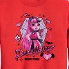 Boys' - Monster High - Draculara Graphic Long Sleeve Fleece Sweatshirt - 2 of 4