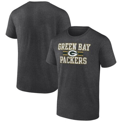 Nfl Green Bay Packers Men's Transition Black Long Sleeve T-shirt : Target