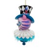 Kurt Adler 6-Inch Hollywood Hats Cheshire Cat Ornament - 4 of 4
