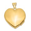 Black Bow Jewelry 14k Yellow Gold 21mm Ornate Heart Locket - 3 of 4